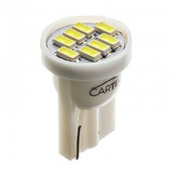 ΛΑΜΠΑ LED 2 PCS T10 W5W 12V (W2,1X9,5D) 6000K