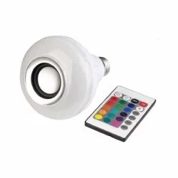 SMART RGB ΛΑΜΠΑ-ΗΧΕΙΟ LED/APP ΓΙΑ ΒΙΔΩΤΟ ΝΤΟΥΙ 12W 