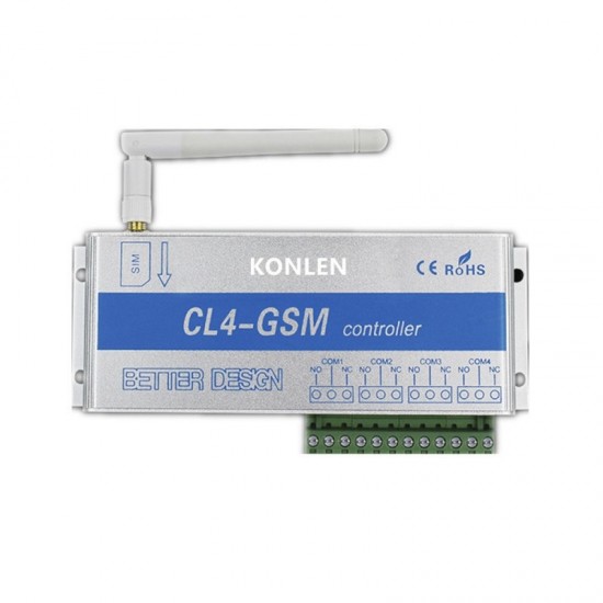 GSM GATE OPENER CL4 Τηλεχειρισμός για έλεγχο μέσω SMS