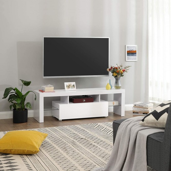 Τραπέζι τηλεόρασης έως 60 ίντσες με Φωτισμό LED - Vanna Τραπέζι τηλεόρασης έως 60 ίντσες με Φωτισμό LED - Vanna