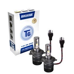 ΛΑΜΠΕΣ LED AUTO MOTO ROLINGER Τ6 9006 48W/4800LM/6000K LED HEADLIGHT ΛΑΜΠΕΣ LED AUTO MOTO ROLINGER Τ6 9006 48W/4800LM/6000K LED HEADLIGHT