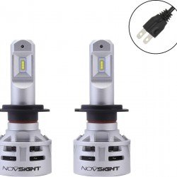 LED ΦΩΤΑ ΑΥΤΟΚΙΝΗΤΟΥ NOVSIGHT Η7 6500Κ 60W 10.000LM  LED ΦΩΤΑ ΑΥΤΟΚΙΝΗΤΟΥ NOVSIGHT Η7 6500Κ 60W 10.000LM