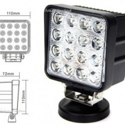 LED ΠΡΟΒΟΛΕΑΣ ΑΥΤΟΚΙΝΗΤΟΥ ΤΕΤΡΑΓΩΝΟΣ IP68 48W  LED ΠΡΟΒΟΛΕΑΣ ΑΥΤΟΚΙΝΗΤΟΥ ΤΕΤΡΑΓΩΝΟΣ IP68 48W