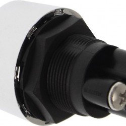 Αδιάβροχος διακόπτης button εντολής 3 pins (κόρνα / εκκίνηση κινητήρα) με κόκκινο LED W1019 RCHANG