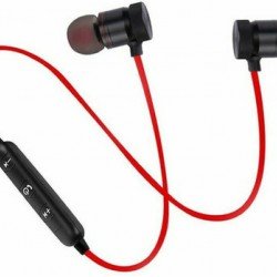 EZRA INAIR BLUETOOTH ΑΚΟΥΣΤΙΚΑ ΑΣΥΡΜΑΤΑ EA-53 ΚΟΚΚΙΝΑ