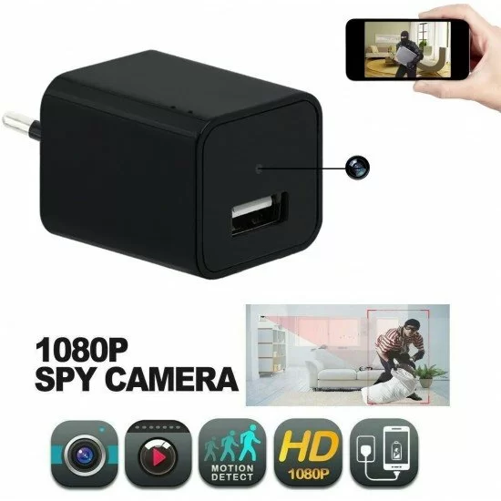 ΦΟΡΤΙΣΤΗΣ ΚΙΝΗΤΟΥ ΜΕ MINI ΚΡΥΦΗ ΚΑΜΕΡΑ 1080P FULL HD MC-45-C