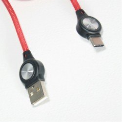 TYPE-C ΚΑΛΩΔΙΟ 2.4Α ΜΕ ΕΝΔΕΙΞΗ LED ANDOWL AN-QY-W081 TYPE-C ΚΑΛΩΔΙΟ 2.4Α ΜΕ ΕΝΔΕΙΞΗ LED ANDOWL AN-QY-W081