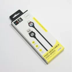  TYPE-C ΚΑΛΩΔΙΟ 2.4Α ΜΕ ΕΝΔΕΙΞΗ LED ANDOWL AN-QY-W081