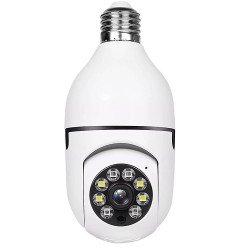 Πανοραμική Wifi IP Κάμερα-Λάμπα E27 2MP HD Με Αισθητήρα Κίνησης & Night Vision Πανοραμική Wifi IP Κάμερα-Λάμπα E27 2MP HD Με Αισθητήρα Κίνησης & Night Vision