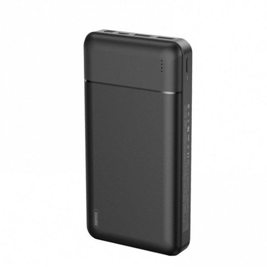 REMAX POWER BANK RPP-166 20000mAh 2xUSB 2.1A - ΦΟΡΤΙΖΕΙ ΜΕ USB-C ΚΑΙ MICRO USB