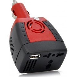 INVERTER ΑΥΤΟΚΙΝΗΤΟΥ 100W ΓΙΑ ΜΕΤΑΤΡΟΠΗ 12V DC ΣΕ 220V AC ΜΕ 1XUSB INVERTER ΑΥΤΟΚΙΝΗΤΟΥ 100W ΓΙΑ ΜΕΤΑΤΡΟΠΗ 12V DC ΣΕ 220V AC ΜΕ 1XUSB