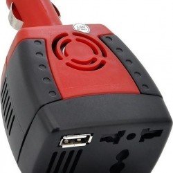 INVERTER ΑΥΤΟΚΙΝΗΤΟΥ 100W ΓΙΑ ΜΕΤΑΤΡΟΠΗ 12V DC ΣΕ 220V AC ΜΕ 1XUSB INVERTER ΑΥΤΟΚΙΝΗΤΟΥ 100W ΓΙΑ ΜΕΤΑΤΡΟΠΗ 12V DC ΣΕ 220V AC ΜΕ 1XUSB