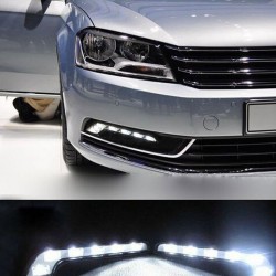 Σετ 2 αδιάβροχα φώτα ημέρας αυτοκινήτου LED Σετ 2 αδιάβροχα φώτα ημέρας αυτοκινήτου LED