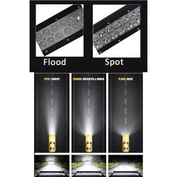 LED Προβολέας μπάρα 12/24V 120w IP67 53cm με 3800LM – QPL-5003-070 LED Προβολέας μπάρα 12/24V 120w IP67 53cm με 3800LM – QPL-5003-070