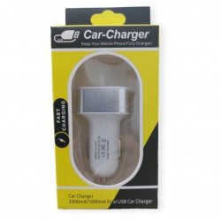 Φορτιστής Αυτοκινήτου DC 12-24V με 3 Εξόδους USB DC 5V Max 2.1A  Φορτιστής Αυτοκινήτου DC 12-24V με 3 Εξόδους USB DC 5V Max 2.1A
