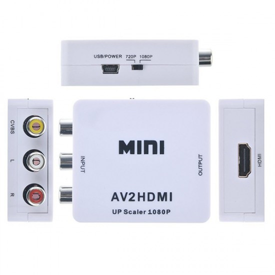 ΜΕΤΑΤΡΟΠΕΑΣ AV ΣΕ HDMI ANDOWL QY-V04