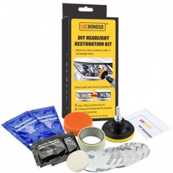 ΣΕΤ ΞΕΘΑΜΠΩΜΑΤΟΣ ΦΑΝΑΡΙΩΝ ΑΥΤΟΚΙΝΗΤΟΥ & ΑΦΑΙΡΕΣΗΣ ΓΡΑΤΖΟΥΝΙΩΝ LOCOBONDSO DIY HEADLIGHT RESTORATION KIT  ΣΕΤ ΞΕΘΑΜΠΩΜΑΤΟΣ ΦΑΝΑΡΙΩΝ ΑΥΤΟΚΙΝΗΤΟΥ & ΑΦΑΙΡΕΣΗΣ ΓΡΑΤΖΟΥΝΙΩΝ LOCOBONDSO DIY HEADLIGHT RESTORATION KIT