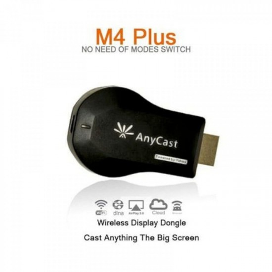 Anycast M4 Plus ασύρματη σύνδεση κινητού με TV HDMI