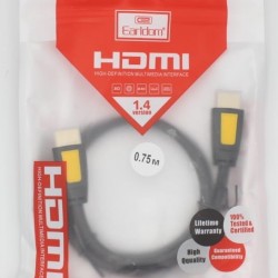 ΚΑΛΩΔΙΟ HDMI 0,75M ΚΑΛΩΔΙΟ HDMI 0,75M
