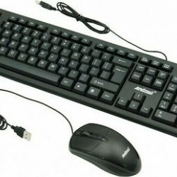 ΕΝΣΥΡΜΑΤΟ ΠΛΗΚΤΡΟΛΟΓΙΟ ΚΑΙ ΠΟΝΤΙΚΙ ANDOWL USB KEYBOARD Q-K20 ΕΝΣΥΡΜΑΤΟ ΠΛΗΚΤΡΟΛΟΓΙΟ ΚΑΙ ΠΟΝΤΙΚΙ ANDOWL USB KEYBOARD Q-K20