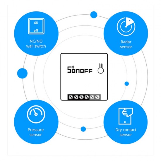 SONOFF MINIr2 SMART ΕΝΔΙΑΜΕΣΟΣ ΔΙΑΚΟΠΤΗΣ WΙ-FΙ