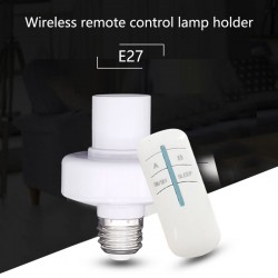 Έξυπνο Ντουί E27 Λάμπας με Τηλεχειριστήριο Έξυπνο Ντουί E27 Λάμπας με Τηλεχειριστήριο