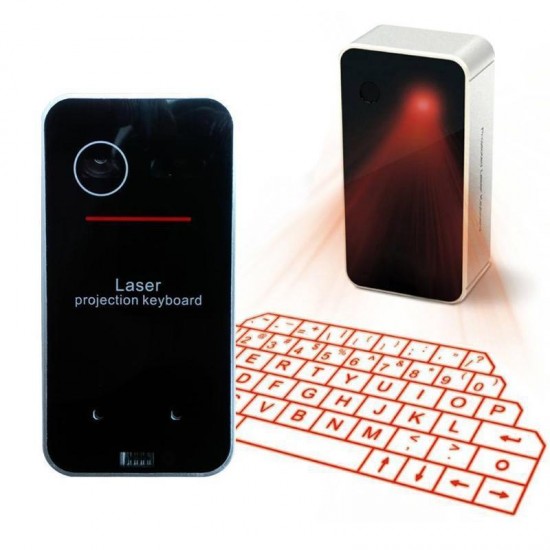 Laser Bluetooth Πληκτρολόγιο Προτζέκτορας – Laser Projection Keyboard