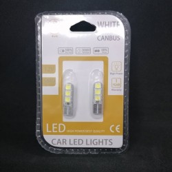 T-10 LED ΛΑΜΠΑ DC 12V (ΣΕΤ 2ΤΜΧ) T-10 LED ΛΑΜΠΑ DC 12V (ΣΕΤ 2ΤΜΧ)
