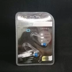 Τ4-1/T4-2 COB LED ΛΑΜΠΑ DC 12V ΟΡΓΑΝΩΝ ΑΥΤΟΚΙΝΗΤΟΥ ΜΠΛΕ (ΣΕΤ 2ΤΜΧ)