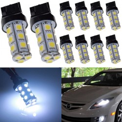 LED ΜΕ 18 SMD 5050 T20 3157 W21 / 5W WEDGE DOUBLE WHITE FILAMENT 15MM ΔΙΑΜΕΤΡΟ LED ΜΕ 18 SMD 5050 T20 3157 W21 / 5W WEDGE DOUBLE WHITE FILAMENT 15MM ΔΙΑΜΕΤΡΟ