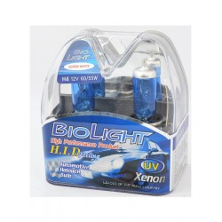 ΣΕΤ ΛΑΜΠΕΣ XENON ΜΠΛΕ H3 55W ΣΕΤ ΛΑΜΠΕΣ XENON ΜΠΛΕ H3 55W