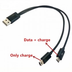Καλώδιο USB σε Mini Usb και micro usb Καλώδιο USB σε Mini Usb και micro usb