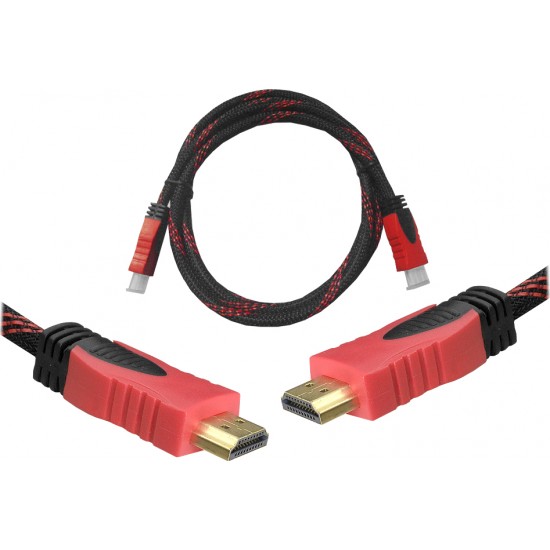 Καλώδιο HDMI Αρσενικό σε HDMI Αρσενικό 1.5m Gold plated version 1.4