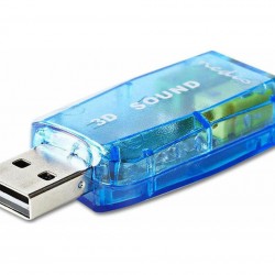 3D Sound Κάρτα Ήχου USB