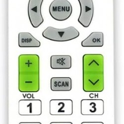 ΤΗΛΕΧΕΙΡΙΣΤΗΡΙΟ UNIVERSAL ΓΙΑ ΤΗΛΕΟΡΑΣΗ LED LCD SP-H-1880E ΤΗΛΕΧΕΙΡΙΣΤΗΡΙΟ UNIVERSAL ΓΙΑ ΤΗΛΕΟΡΑΣΗ LED LCD SP-H-1880E