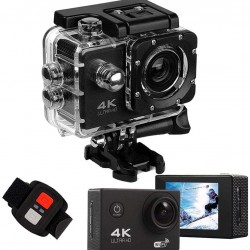ACTION CAMERA ULTRA HD 4K WIFI WATERPROOF H9 OEM BLACK ACTION CAMERA ULTRA HD 4K WIFI WATERPROOF H9 OEM BLACK