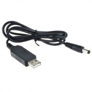 Καλώδιο τροφοδοσίας USB σε 12 V 2.1x5.5mm