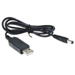 Καλώδιο τροφοδοσίας USB σε 12 V 2.1x5.5mm Καλώδιο τροφοδοσίας USB σε 12 V 2.1x5.5mm