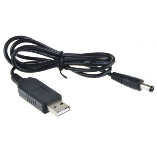 Καλώδιο τροφοδοσίας USB σε 12 V 2.1x5.5mm