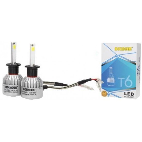 LED AYTOKINHTOY ROLINGER  H7 T6 6000K